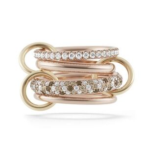 Spinelli Kilcollin Vega Rose 4 Link Ring
